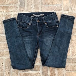 7 FOR ALL MAN KIND tummyless skinny jeans